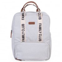 Rucsac de infasat Childhome Family Club Signature alb - 8
