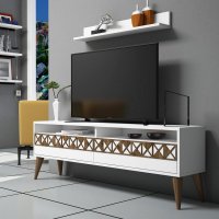 Comoda TV Line - Culoare Alb - 1