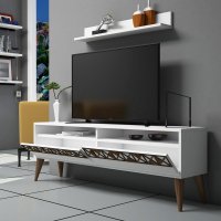 Comoda TV Line - Culoare Alb - 3