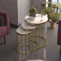 Set de masute de cafea Homs, Seria 440, 3 piese, 20345 - 1