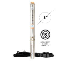 Pompa SubmersibilaRezistenta la Nisip , IBO 3STM20, 1100 W, 100 l/min, H Refulare 77 m, 3 Toli + 20 m cablu - 2