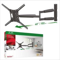 Suport de perete pentru TV Barkan BM443XL, 13-80 inch, ajustabil, negru, max 50 kg - 1