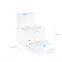 Incalzitor de servetele umede si tesaturi Kidnort Lykkelig, cu funcionare silenioasa, inchidere magnetica, mentine temperatura 40C-55C, putere 8 Wati - 8