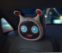 Oglinda auto Benbat Oly Beige cu functie muzicala, pentru supravegherea copilului - 1