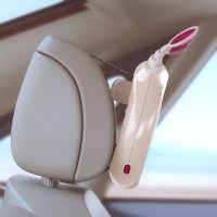 Oglinda auto Benbat Oly Beige cu functie muzicala, pentru supravegherea copilului - 3