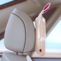 Oglinda auto Benbat Oly Beige cu functie muzicala, pentru supravegherea copilului - 4