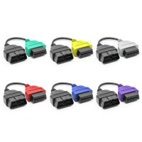 Set 6 Cabluri Adaptor De Diagnosticare Techstar® OBD2 pentru Fiat ECUScan si MultiECUScan Fiat, Alfa Romeo si Lancia - 8