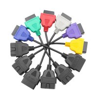 Set 6 Cabluri Adaptor De Diagnosticare Techstar® OBD2 pentru Fiat ECUScan si MultiECUScan Fiat, Alfa Romeo si Lancia - 9
