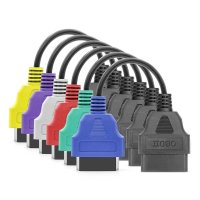 Set 6 Cabluri Adaptor De Diagnosticare Techstar® OBD2 pentru Fiat ECUScan si MultiECUScan Fiat, Alfa Romeo si Lancia - 12