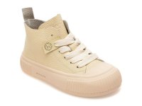 Ghete bej GRYXX model 2661 din piele naturala pentru femei - 1