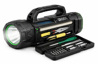 Lanterna multifunctionala CB 5515 tip trusa scule cu LED puternic COB si incarcare USB C - 1
