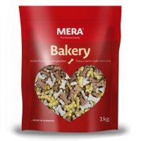 MERA Bakery Junior Oase cu Carne pentru Caini Juniori, Marimi XS-XL, 1 kg - 1