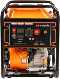 Generator invertor de curent si sudura Evotools WIG 2000, 160 A, 2000 W, 4 timpi, cod 683211 - 6