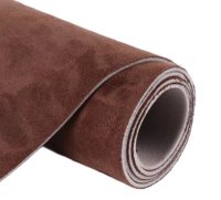 Piele sintetica Alcantara 0.75 x 2.5m Maro Inchis pentru tapiterii auto - 1