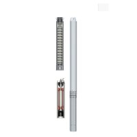 Pompa submersibila din inox IBO Professional 4IPRO 4/022S, 1500 W, 110 l/min, H 127 m, 230 V, rezistenta la nisip - 1