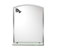 Oglinda de baie RO-8099 cu polite si iluminare 50x70 cm - 1