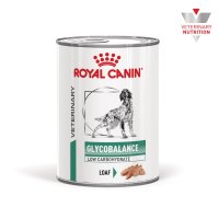 ROYAL CANIN VETERINARY DIET Glycobalance Low Carbohydrate pentru Câini cu Diabet, Conservă Umidă 410g - 1