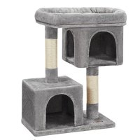 Ansamblu pisici, Feandrea, Gri, 82x60x40 cm - 2