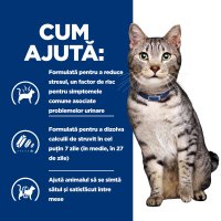 HILL'S Prescription Diet c/d Stress + Metabolic, Pui, dietă veterinară pisici, plic hrană umedă, sistem urinar, metabolism, (în sos), bax, 85g x 12buc - 6