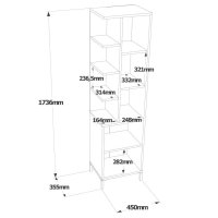 Dulap Diverse VI1-W Alb - 7