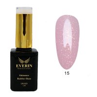 Shimmer Rubber Base Everin 15ml- 15 - 1