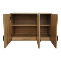 Dulap cu 5 usi, Athos, V24, Stejar, 170x42x240 cm - 7