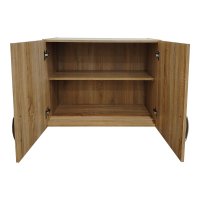 Dulap cu 5 usi, Athos, V24, Stejar, 170x42x240 cm - 9