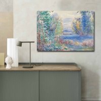 Tablou RainbowHue Multicolor 70x100x3 cm - 1