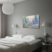 Tablou RainbowHue Multicolor 70x100x3 cm - 2
