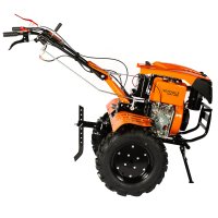 Motocultor diesel Detoolz DZ-MT1005-S001-G01, 11 CP, 418 cc, 4T, pornire electrica, 2 viteze inainte si 1 inapoi, cu roti - 15