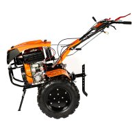 Motocultor diesel Detoolz DZ-MT1005-S001-G01, 11 CP, 418 cc, 4T, pornire electrica, 2 viteze inainte si 1 inapoi, cu roti - 2