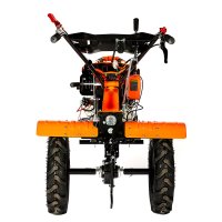 Motocultor diesel Detoolz DZ-MT1005-S001-G01, 11 CP, 418 cc, 4T, pornire electrica, 2 viteze inainte si 1 inapoi, cu roti - 12