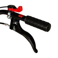 Motocultor diesel Detoolz DZ-MT1005-S001-G01, 11 CP, 418 cc, 4T, pornire electrica, 2 viteze inainte si 1 inapoi, cu roti - 14