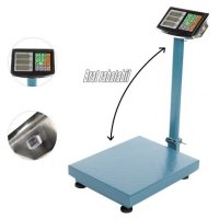 Cantar electronic Lider MX412 - 350 kg, brat rabatabil, display dublu, platforma 40x50 cm - 2