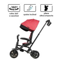 Tricicleta Qplay Nova Niello Rosu - Design ultrapliabil pentru copii - 8