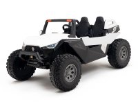 UTV electric pentru 4 copii, Kinderauto Buggy XXL , 500W 24V 14Ah, culoare alba - 1