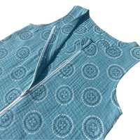 Sac de dormit cu picioruse 0.3 tog din muselina Nice Mandala 100 cm - 3