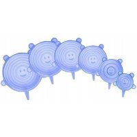 Set 6 capace flexibile din silicon iso trade - 5