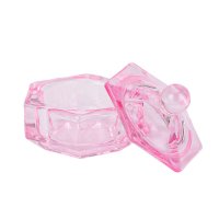Pahar Pentru Lichid Acrilic Roz - Everin - 1