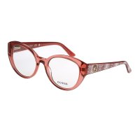 Ochelari de vedere pentru dama Guess GU50127 072, stil pisica, rosu - 1