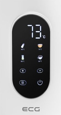 Fierbator electric ECG RK 1799 Smart White, 1.7 litri, 2200 W, pereti dubli, panou tactil, functii presetate, alb - 8