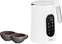 Fierbator electric ECG RK 1799 Smart White, 1.7 litri, 2200 W, pereti dubli, panou tactil, functii presetate, alb - 3