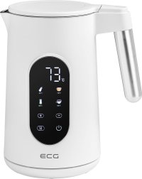 Fierbator electric ECG RK 1799 Smart White, 1.7 litri, 2200 W, pereti dubli, panou tactil, functii presetate, alb - 6
