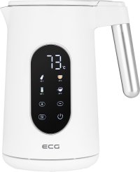 Fierbator electric ECG RK 1799 Smart White, 1.7 litri, 2200 W, pereti dubli, panou tactil, functii presetate, alb - 7