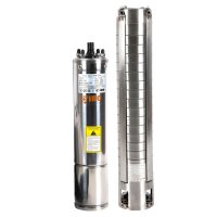 Pompa submersibila inox, IBO Dambat, 4ISP 5-28, 3KW, 130l/min, H-169m, cablu 20m, 380V - 1