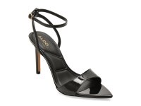 Sandale elegante ALDO negre, LEANDRA 001, din piele ecologica lacuita - 1
