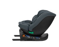 Scaun auto cu isofix KikkaBoo I-Round I-SIZE Dark Grey 40-150 cm,Omologat R129,Sezut rotativ,4 pozitii de inclinare a spatarului,Tetiera reglabila in 5 pozitii,Perna moale,Husa detasabila,Tetiera cu spuma cu memorie - 8