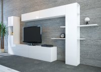 Comoda TV Maxi Alb - Design Modern si Functionalitate Ridicata - 2