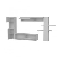 Comoda TV Maxi Alb - Design Modern si Functionalitate Ridicata - 4