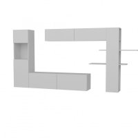 Comoda TV Maxi Alb - Design Modern si Functionalitate Ridicata - 6
